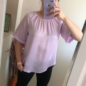 Lavender blouse